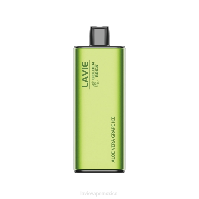 hielo de uva aloe vera LAVIE GOLDEN BRICK 10000 bocanadas 424J51 | Vape Lavie Precio