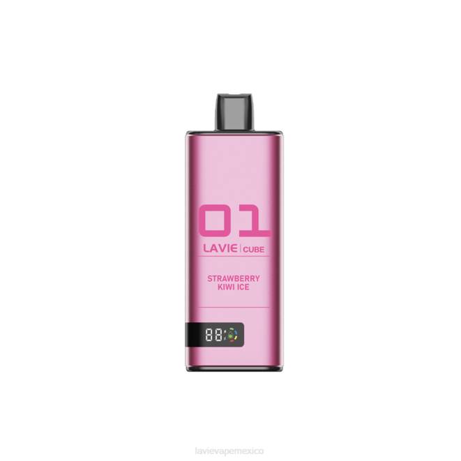 hielo de fresa y kiwi LAVIE Cube 20000 bocanadas 424J35 | Lavie Vape