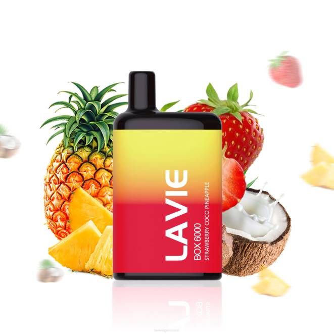 piña fresa coco