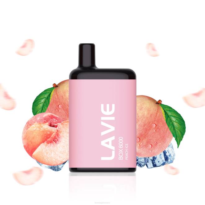 hielo de durazno LAVIE BOX 6000 bocanadas 424J200 | Lavie Vape Sabor