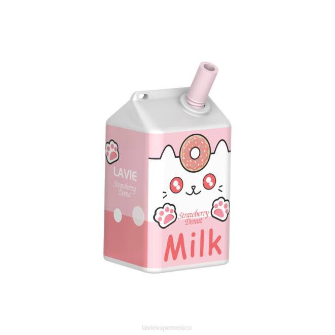 donut de fresa LAVIE MILK 7000 bocanadas 424J177 | Vape Lavie Precio