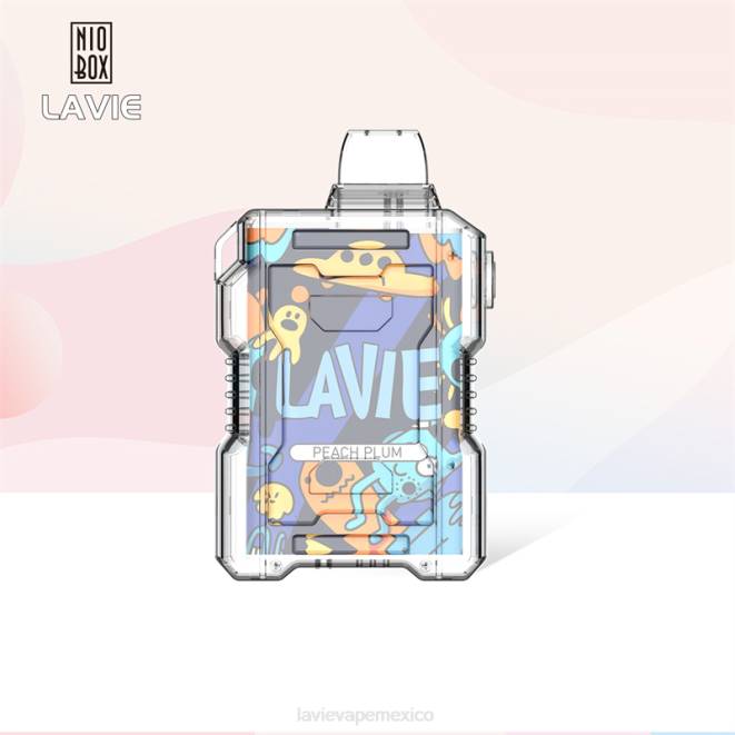 ciruela durazno LAVIE NIO BOX 9000 bocanadas 424J198 | Vape Lavie Precio