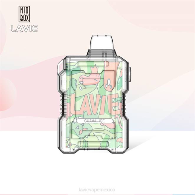 hielo de guayaba LAVIE NIO BOX 9000 bocanadas 424J194 | Lavie Vape Price